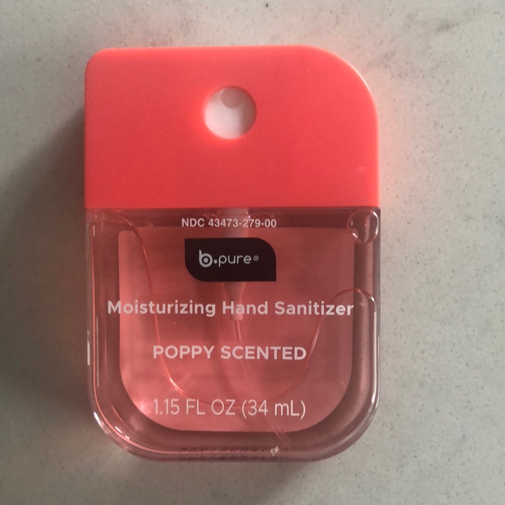 b.pure Moisturizing Hand Sanitizer - Poppy Scented